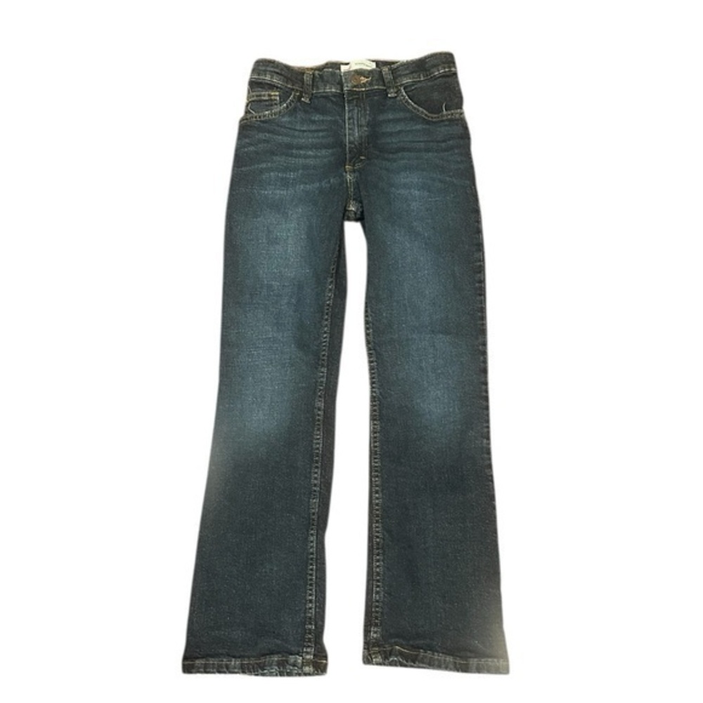 Wrangler Classic Denim Jeans - Boys Size 14 Slim - Dark Wash